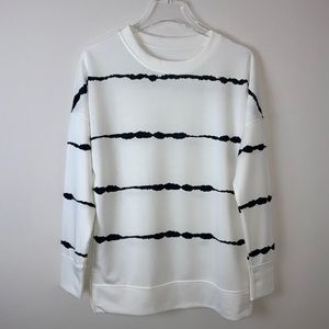 Over sized tie dye sweatshirt